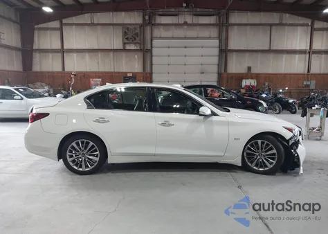 2018 Infiniti Q50 3.0T Luxe from USA, damaged, VIN JN1EV7AR8JM438405